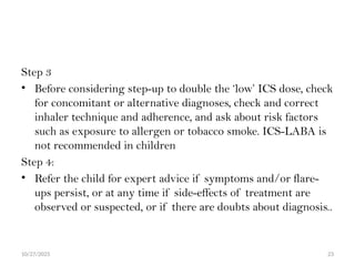asthma presentation by a physcian for educational purpose | PPTX