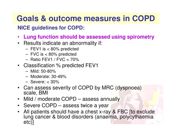 Asthma copd medication reviews2007