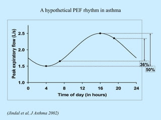 Poor Pef Graph Asthma Diagnosis and Monitoring | Jindal Chest Clinic | PPT