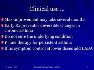 Asthma dr. basil | PPTX