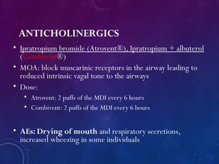 Asthma Pharmacotherapeutics of Asthma.pptx