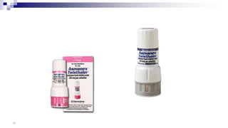 Asthma and inhaler usage tips - part 1 | PPTX