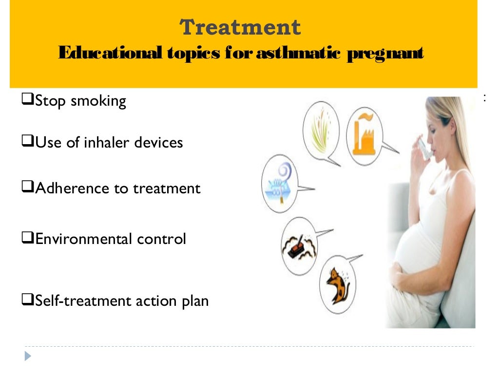 Asthma in pregnancy