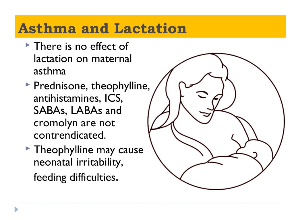 Asthma in pregnancy