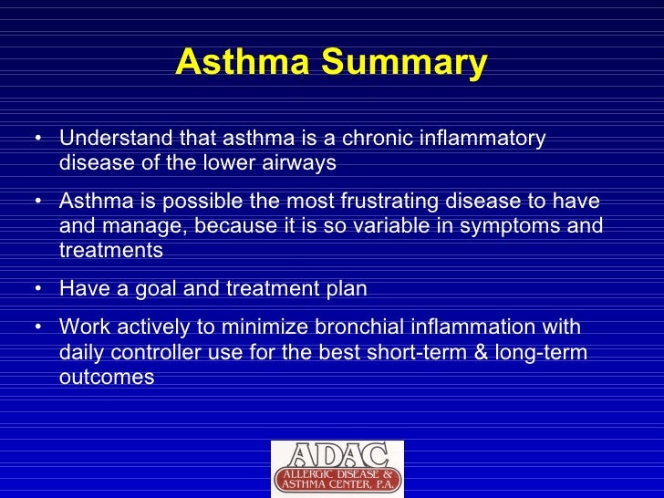 asthma lecture 100829 teaching plan outline