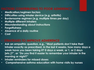 Forgetfulness Inhaler Asthma management, features and treatment.pptx