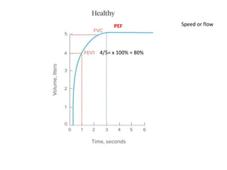 Speed or flow
PEF
4/5= x 100% = 80%
 
