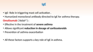 Bronchial Asthma molecular pathogenesis by Dr.Prathiba | PPTX