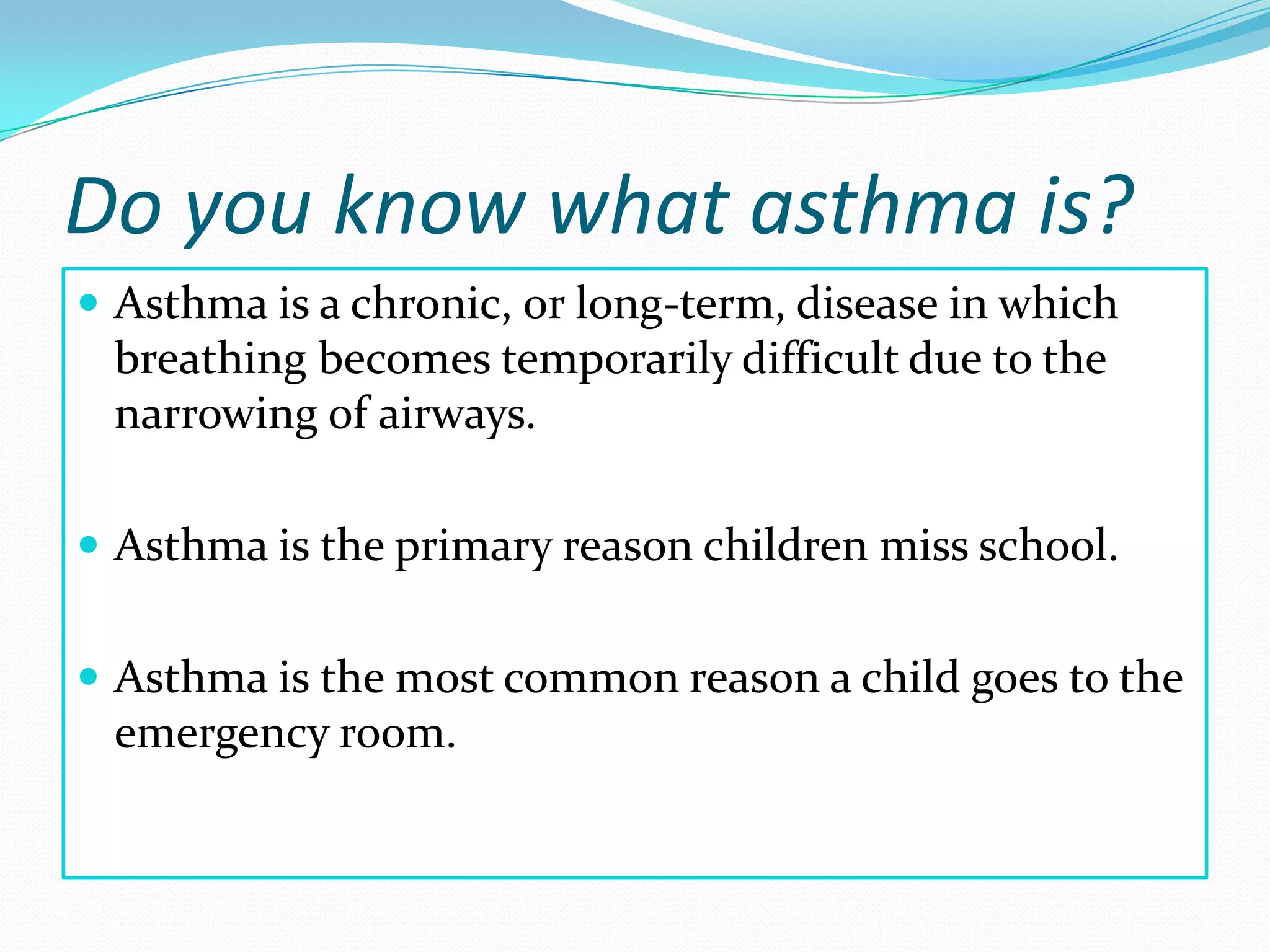 Asthma powerpoint connell | PPTX