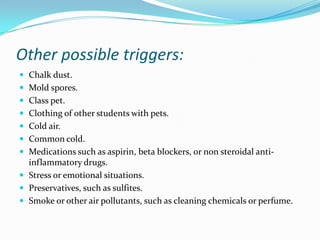 Asthma powerpoint connell | PPTX