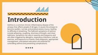 Asthma presentation Arjun. Ppt on asthma | PPTX
