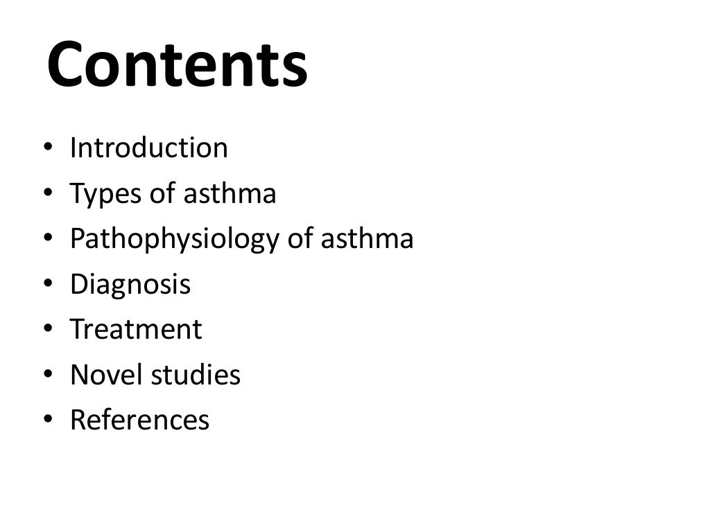 Asthma slideshare
