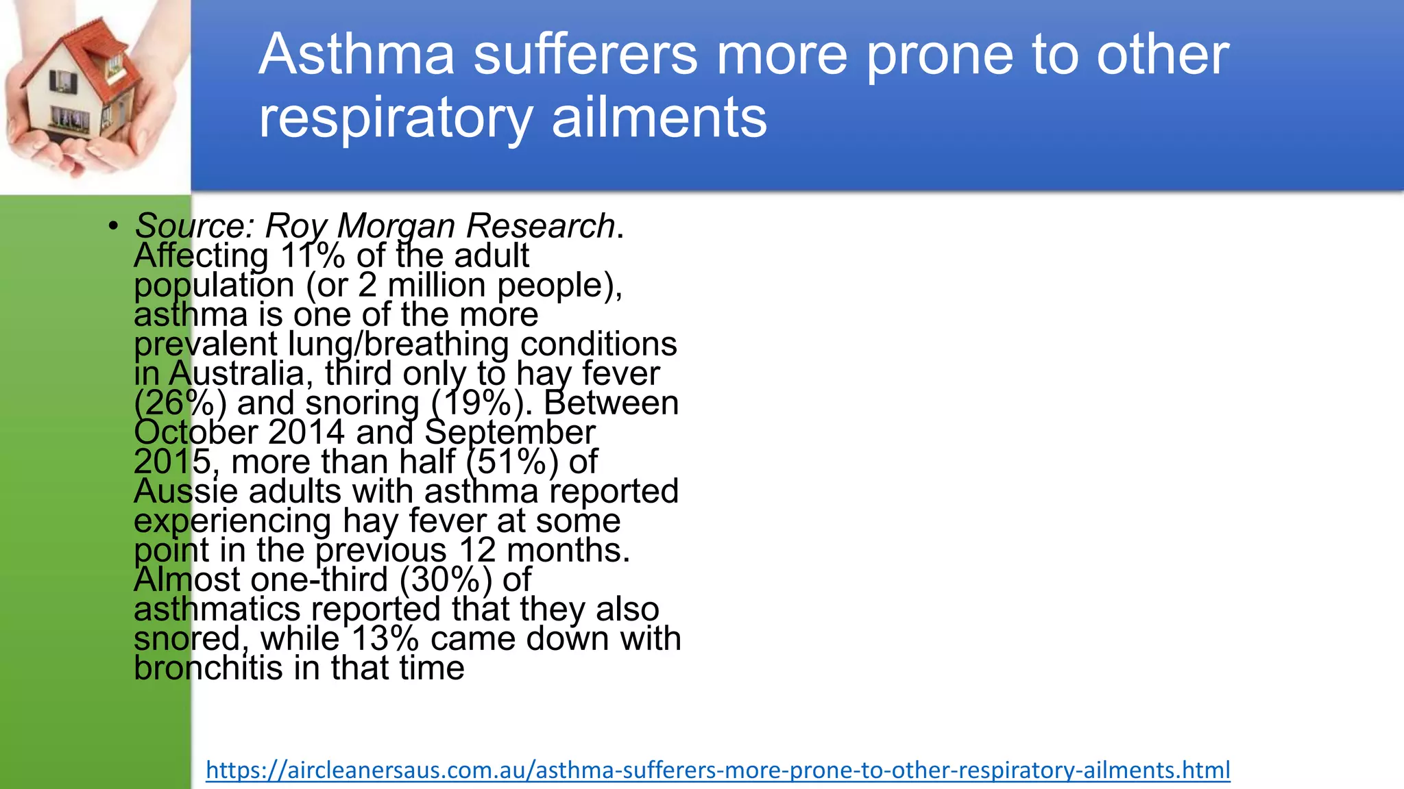 Asthma triggers &amp; iaq preventions  مفعلات أزمة الربو والوقاية_by Getco