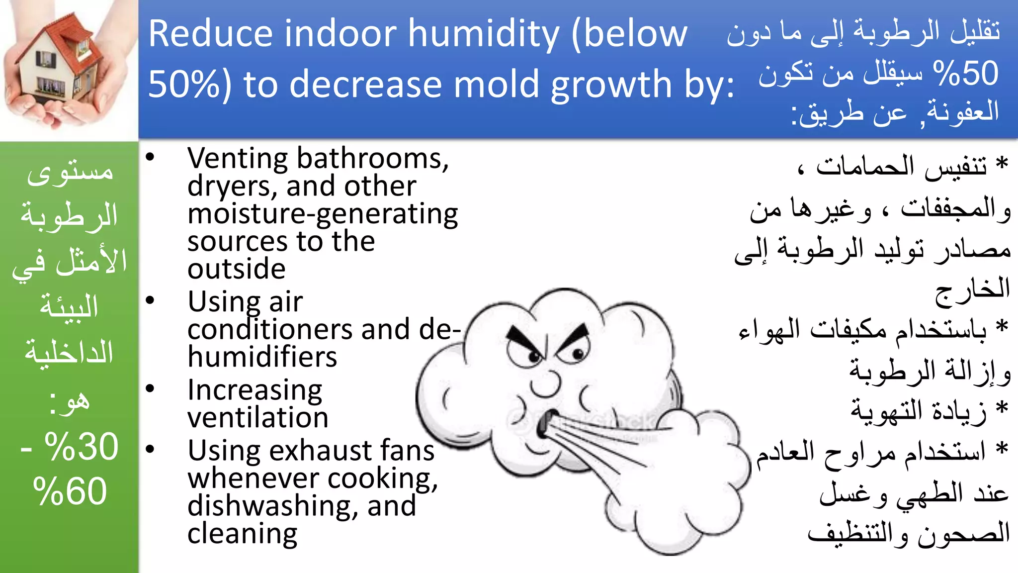 Asthma triggers &amp; iaq preventions  مفعلات أزمة الربو والوقاية_by Getco