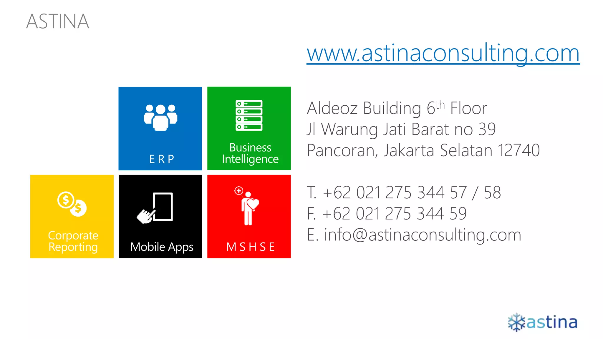 ASTINA
www.astinaconsulting.com
 