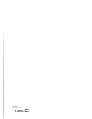 Education
et Enseignement
superieur
Québec i
 
