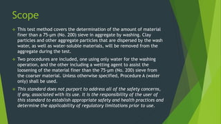 Finer Method Astm | PPTX