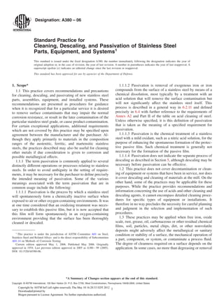 Astm a380 ss pickling_passivation