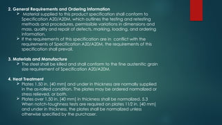 ASTM ALL codes and standerds which folled by various pipe manufacturing ...
