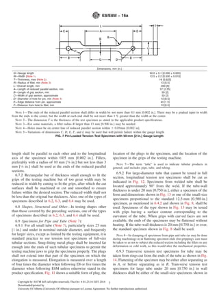 ASTM E8-E8M | PDF