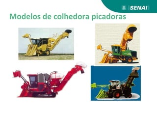 Modelos de colhedora picadoras
 