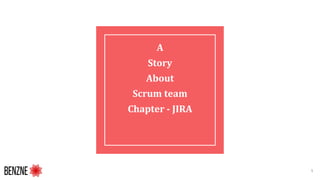 A
Story
About
Scrum team
Chapter - JIRA
1
 