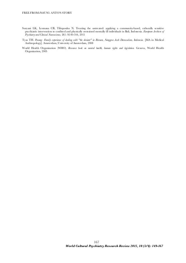 A Story Of Chaining And Freedom In Indonesia