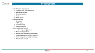 Comprehensive Guidelines for Electrical Cable Routing in Industrial ...