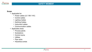 Comprehensive Guidelines for Electrical Cable Routing in Industrial ...