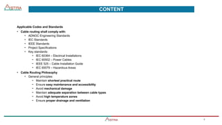 Comprehensive Guidelines for Electrical Cable Routing in Industrial ...