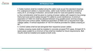 Comprehensive Guidelines for Electrical Cable Routing in Industrial ...