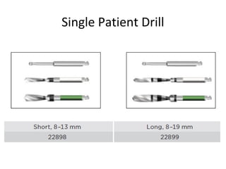 Single Patient Drill
 