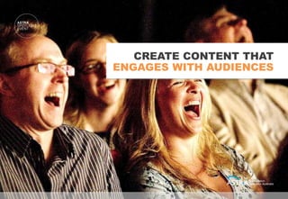 CREATE CONTENT THAT
                                                 ENGAGES WITH AUDIENCES




Presented by Peter Jenetsky :: 18 October 2011
 