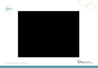 Presented by Peter Jenetsky :: 18 October 2011
 