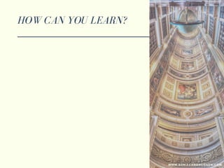 HOW CAN YOU LEARN?
WWW.SONIACAREERCOACH.COM
 