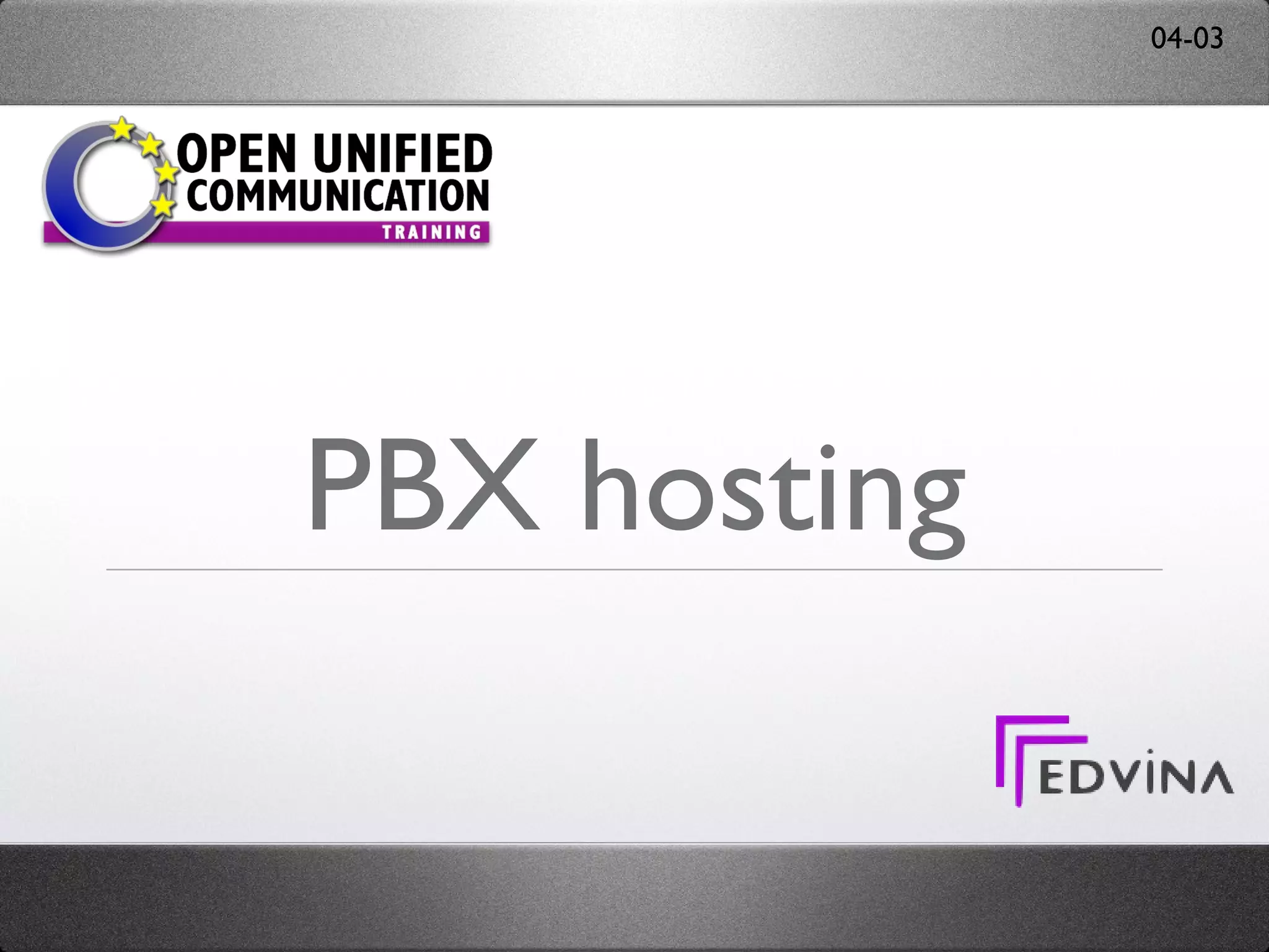 PBX hosting 