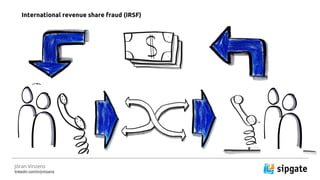 J?ran Vinzens
linkedin.com/in/jvinzens
International revenue share fraud (IRSF)
 