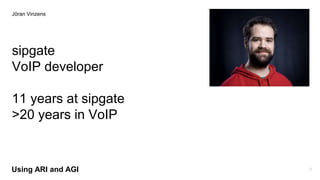 Using ARI and AGI to Connect Asterisk Instances | PPTX