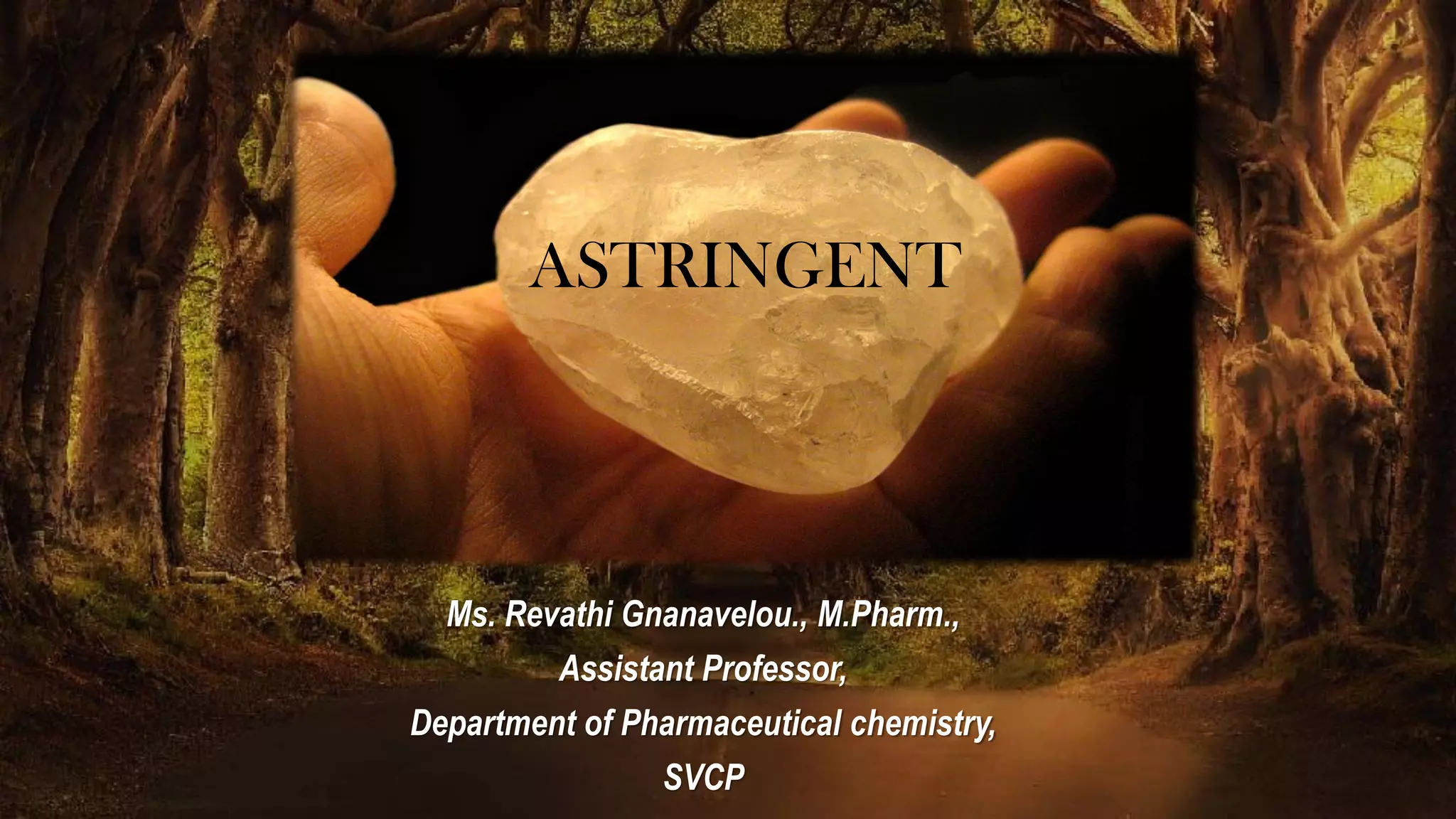 Astringent | PDF