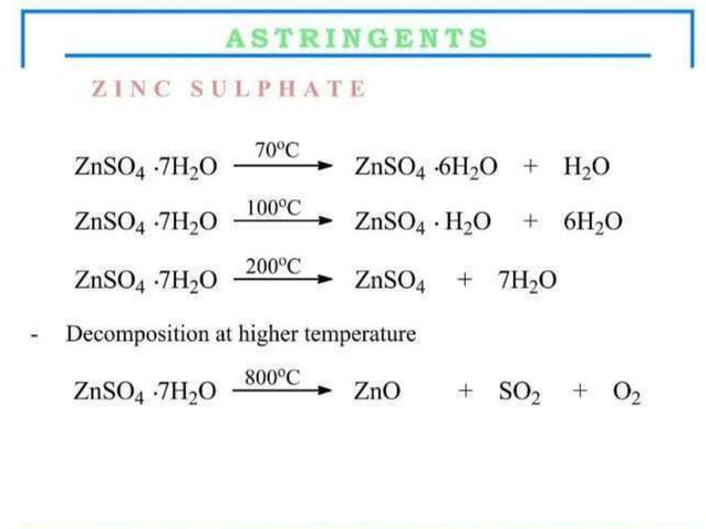 Astringents | PDF