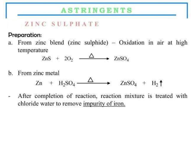 Astringents | PDF