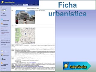 Ficha urbanística