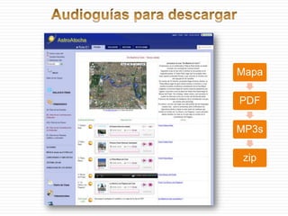 Audioguías para descargar