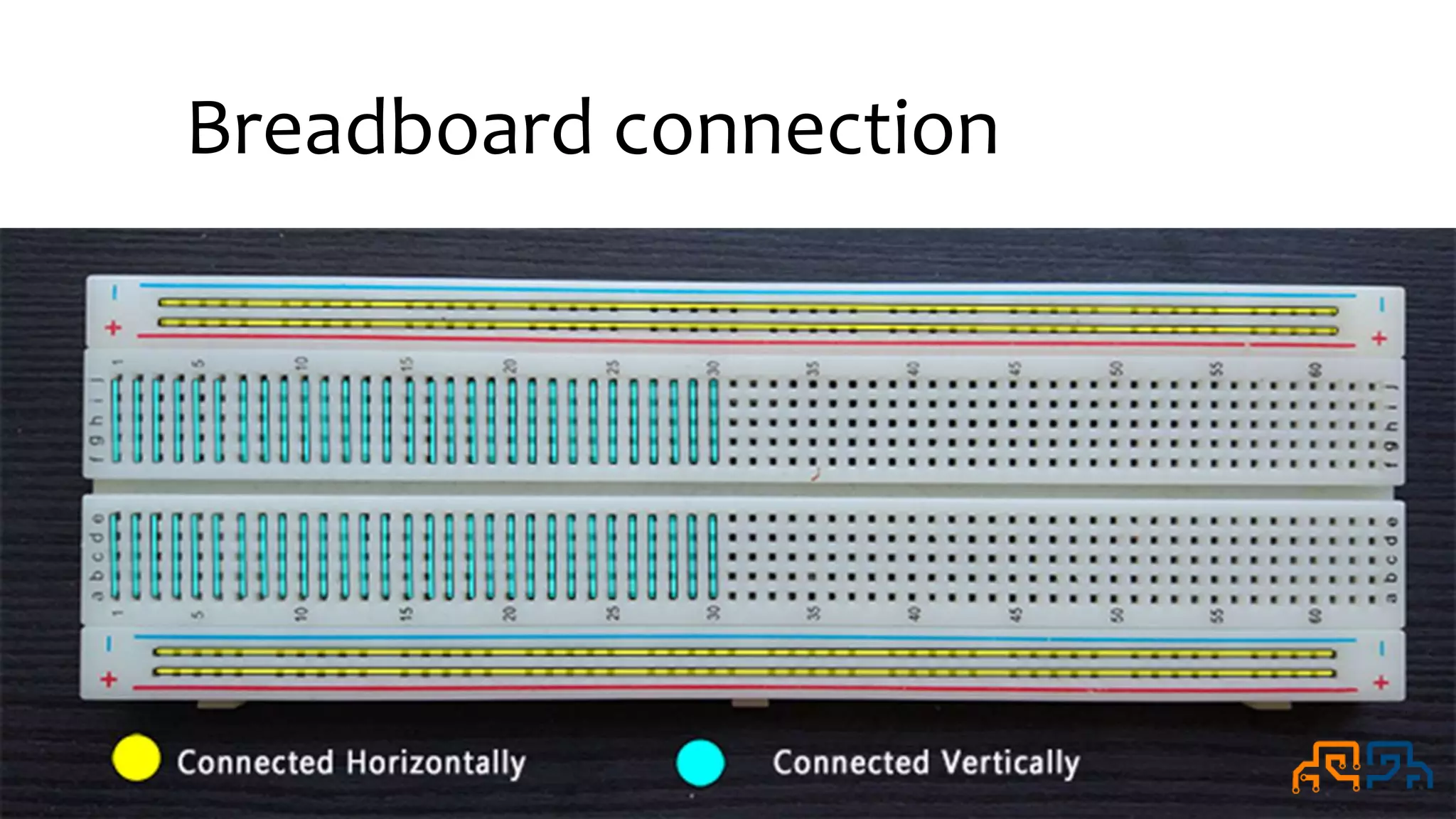 Breadboard connection 