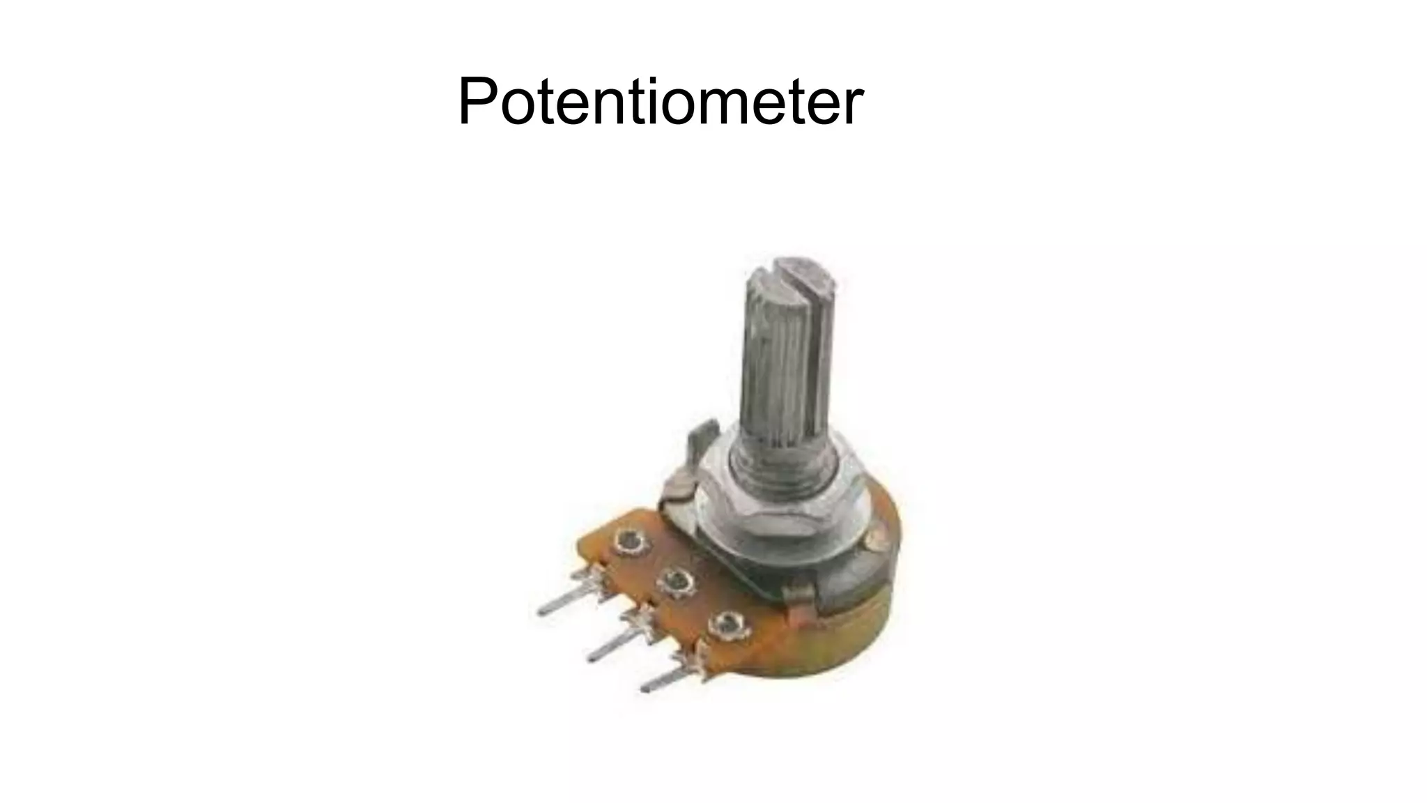 Potentiometer 