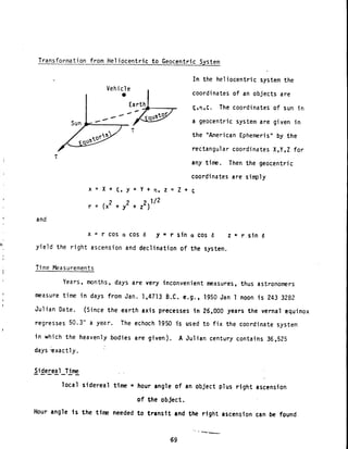 Math Astrodynamics Examples Astrodynamics | PDF