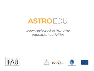 peer-reviewed astronomy
education activities

 