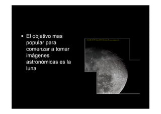Astrofotografia Con Webcam