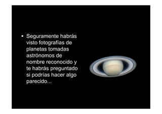 Astrofotografia Con Webcam