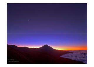 Astrofotografia en el teide